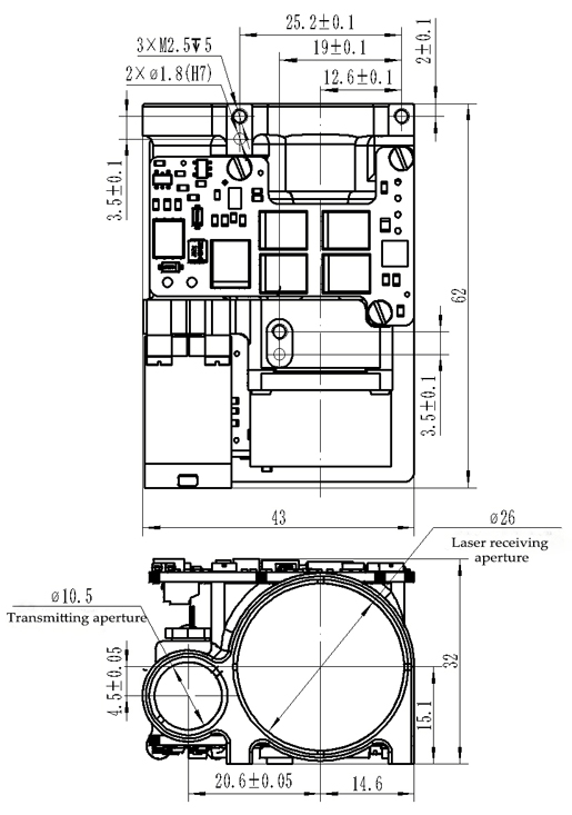 Laser Range Sensor Module