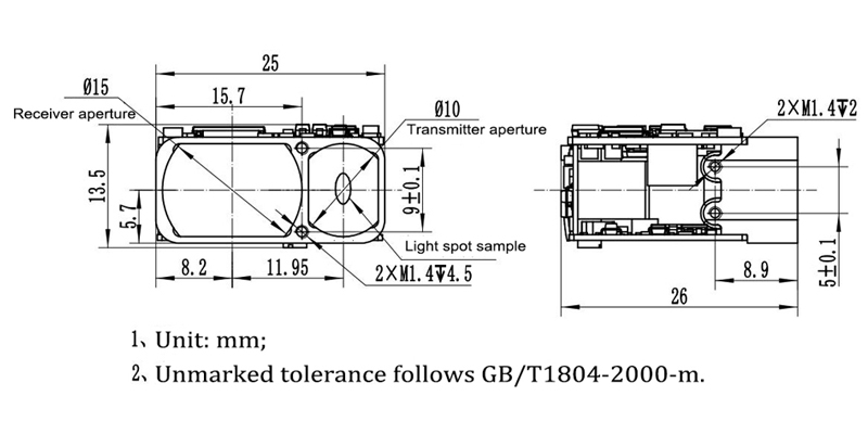 Laser Rangefinder OEM Modules