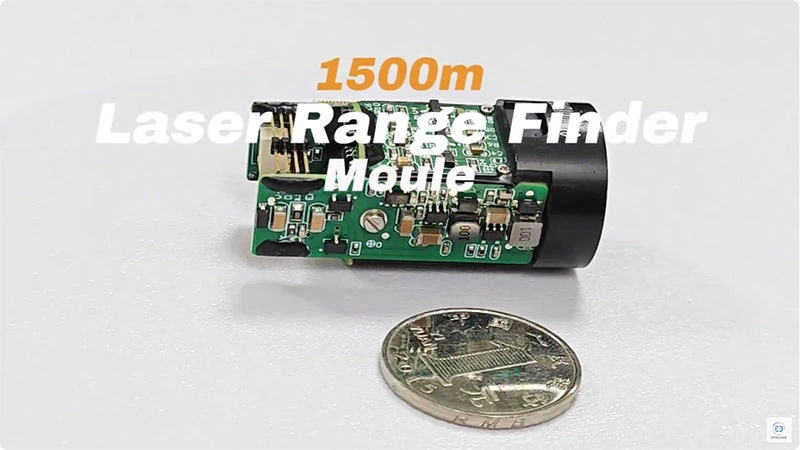 1500m Cylindrical Laser Range Finder Module from China manufacturer